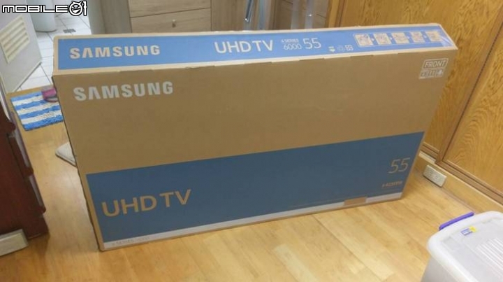 SAMSUNG UA55KU6000 快速開箱 內建Chrome取代簡易電腦