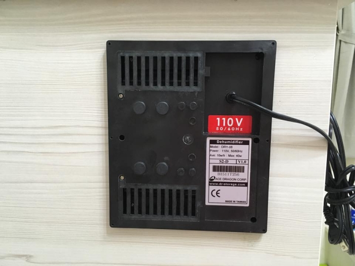鞋櫃DIY變成防潮櫃