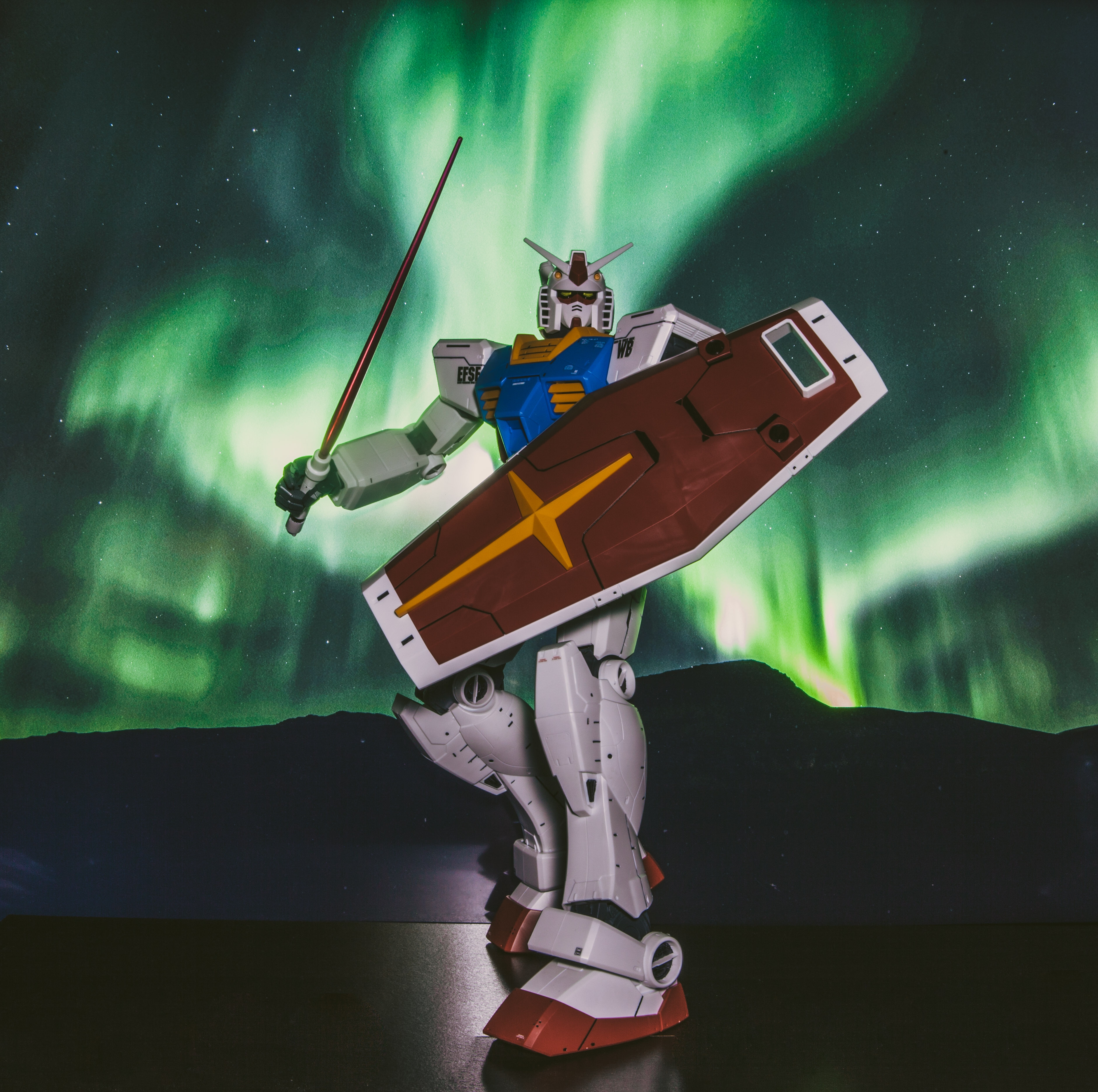 更新後的 1/48 高375mm的初代鋼彈 RX-78-2 Gundam BANDAI
