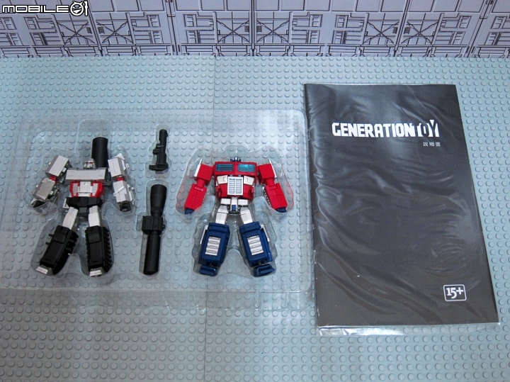 Generation Toy GT-05 柯博文+密卡登雙人組不專業簡易開箱文