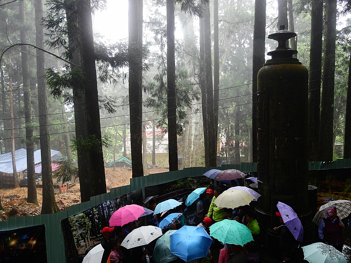 Nikon P900記錄大雨後的阿里山公路