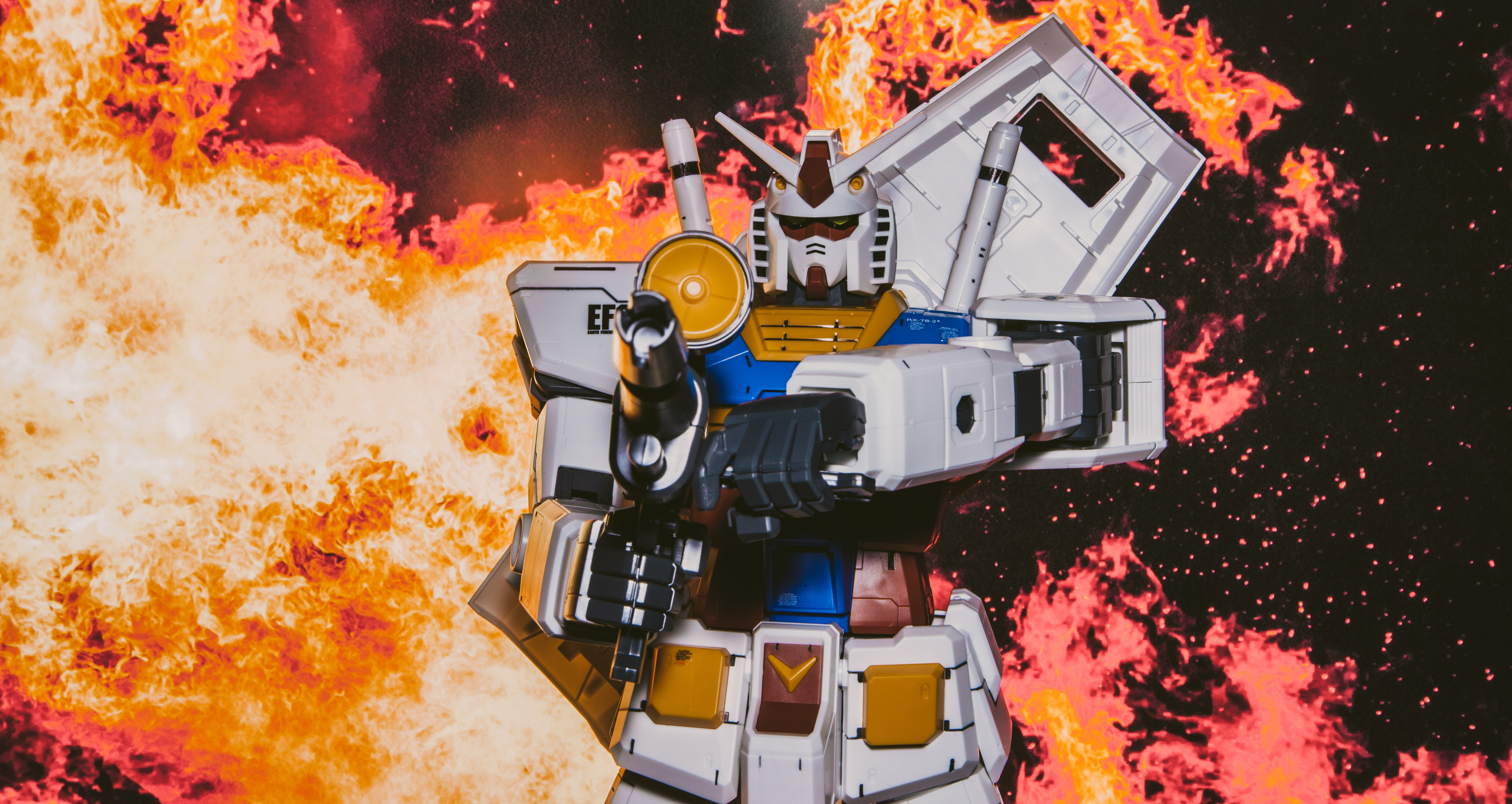更新後的 1/48 高375mm的初代鋼彈 RX-78-2 Gundam BANDAI
