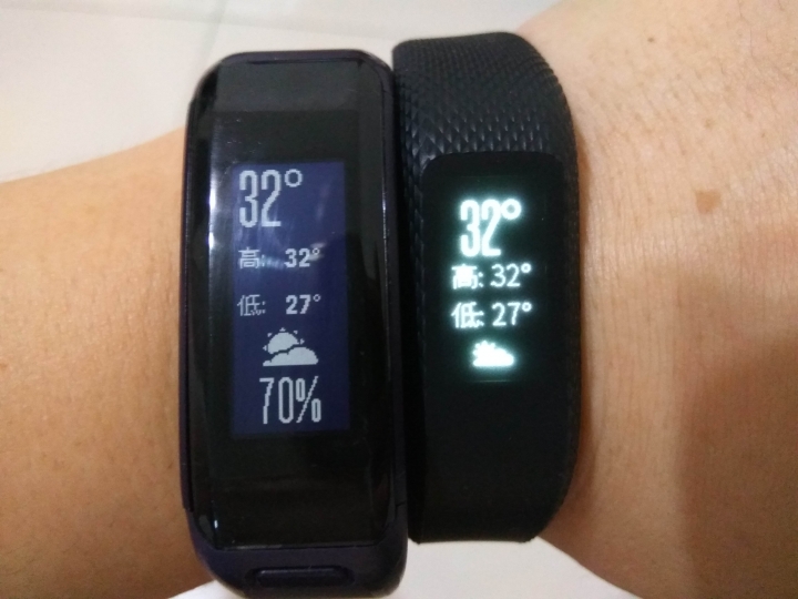 Garmin vivosmart 3 啟動改變,能量無限--前後代大PK
