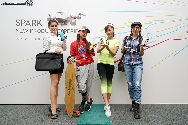 【試飛】DJI Spark 迷你空拍機在台發表會‧掌上起飛帶來新玩法!