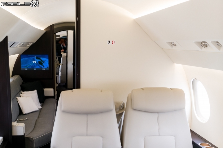 靜態試乘Dassault Aviation的Falcon 900LX