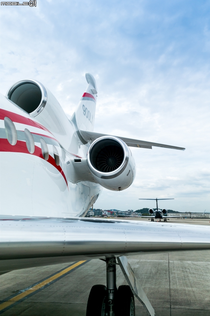 靜態試乘Dassault Aviation的Falcon 900LX