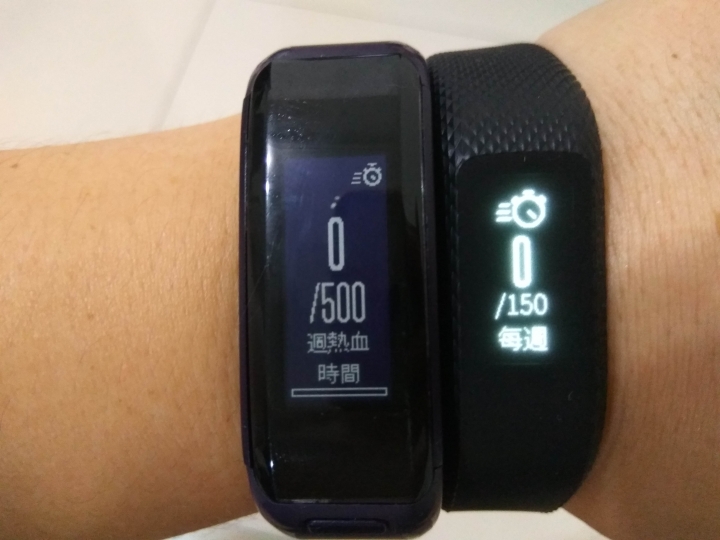 Garmin vivosmart 3 啟動改變,能量無限--前後代大PK