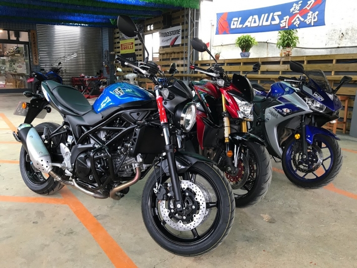 我不是SUZUKI控！SV650開箱