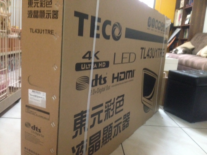 誠實開箱 43吋 東元 4K Smart 液晶顯示器 TL43U1TRE