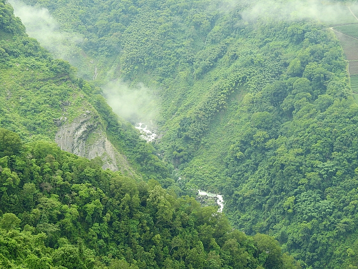 Nikon P900記錄大雨後的阿里山公路