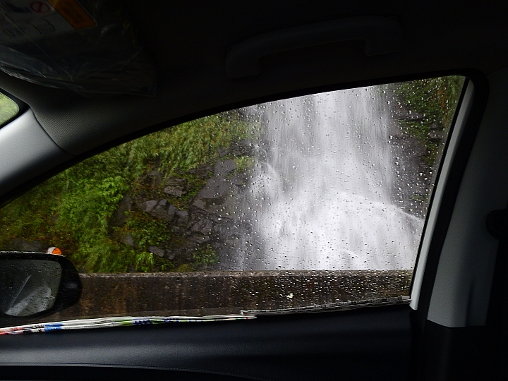 Nikon P900記錄大雨後的阿里山公路