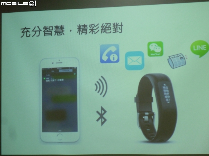 「Garmin vivosmart 3啟動改變,能量無限」體驗心得