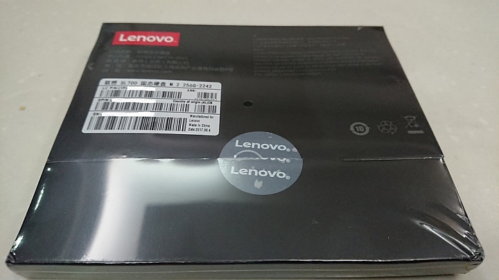 ThinkPad T470 + Lenovo SL700 M.2 2242 256GB(不專業開箱)