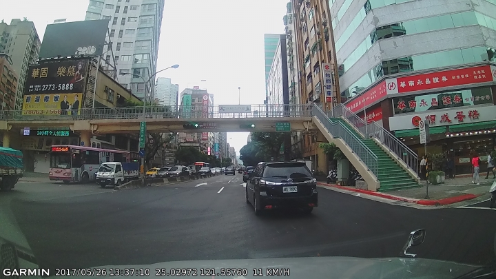 實用開箱!Garmin GDR S550行車紀錄器實測