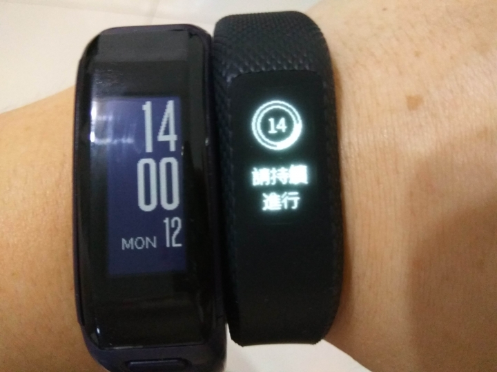 Garmin vivosmart 3 啟動改變,能量無限--前後代大PK