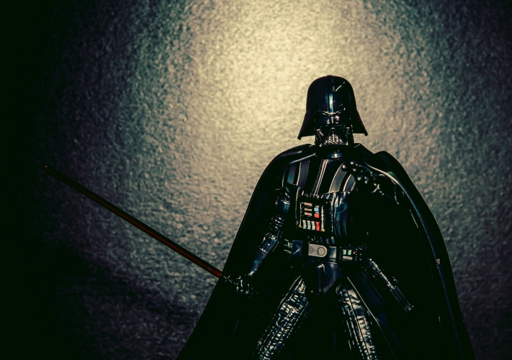 生活中原力遊戲的大魔王,黑武士,BANDAI,STAR WARS,DARTH VADER