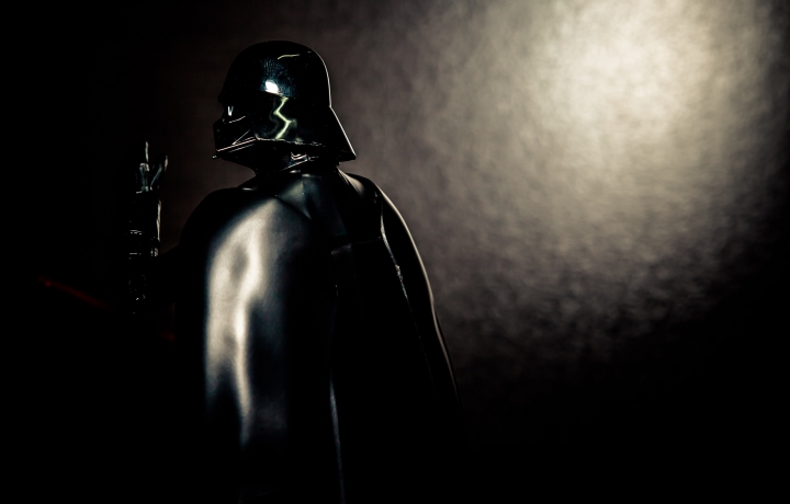 生活中原力遊戲的大魔王,黑武士,BANDAI,STAR WARS,DARTH VADER