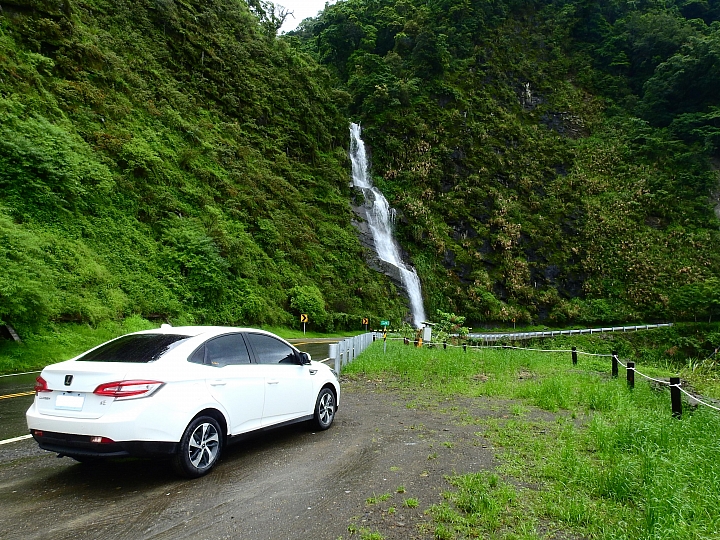 Nikon P900記錄大雨後的阿里山公路