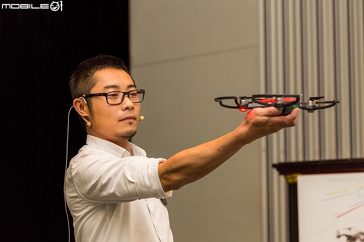 【試飛】DJI Spark 迷你空拍機在台發表會‧掌上起飛帶來新玩法!