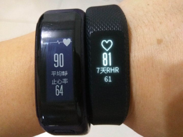 Garmin vivosmart 3 啟動改變,能量無限--前後代大PK