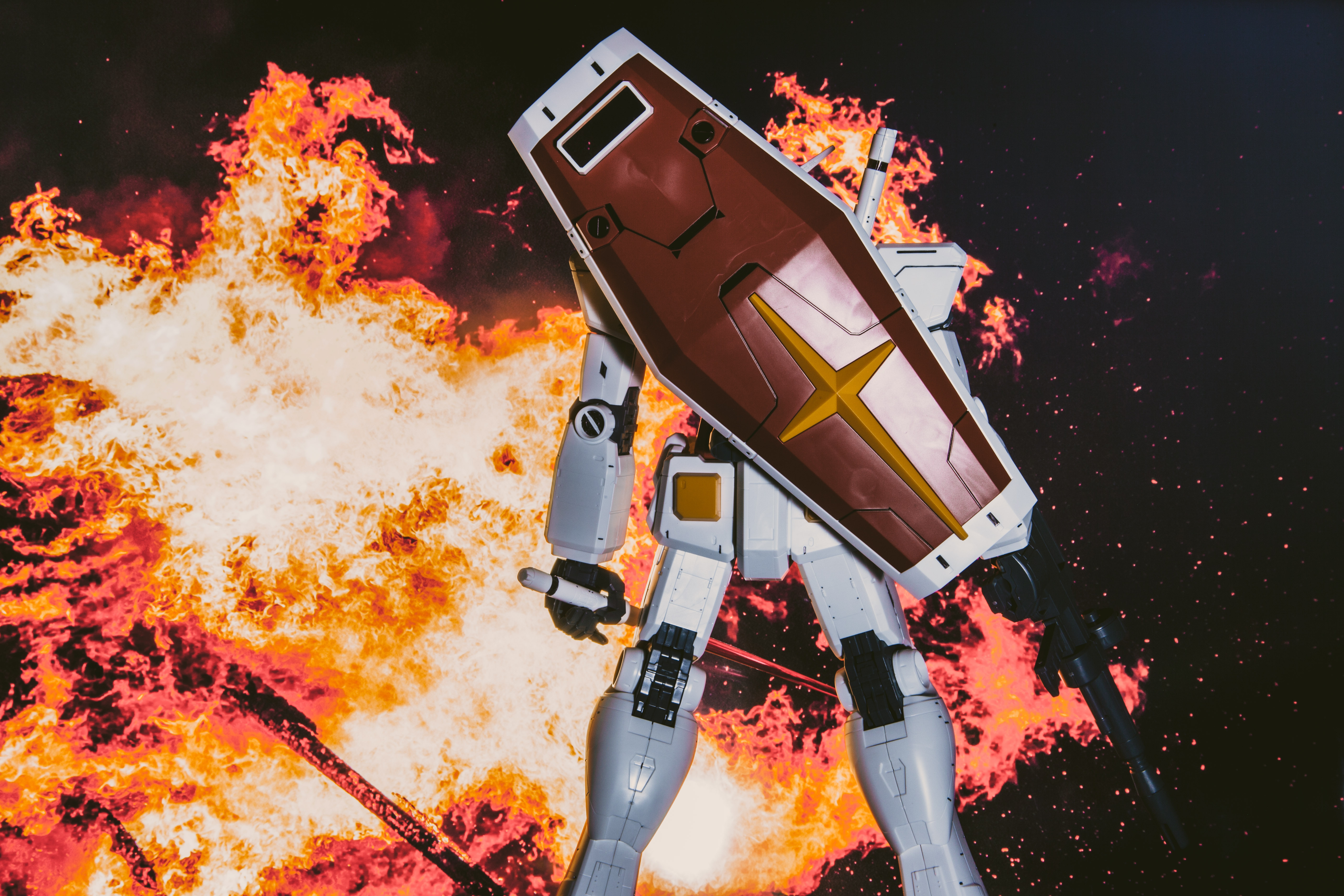 更新後的 1/48 高375mm的初代鋼彈 RX-78-2 Gundam BANDAI