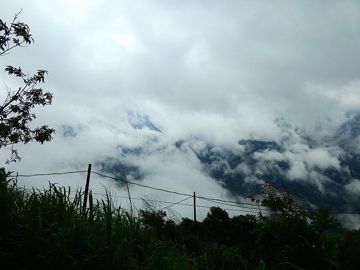 Nikon P900記錄大雨後的阿里山公路