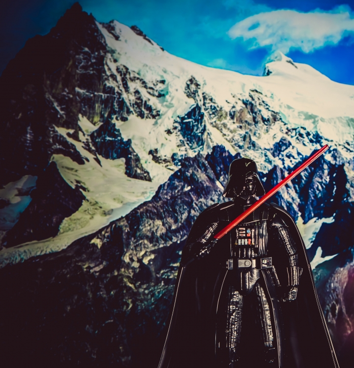 生活中原力遊戲的大魔王,黑武士,BANDAI,STAR WARS,DARTH VADER