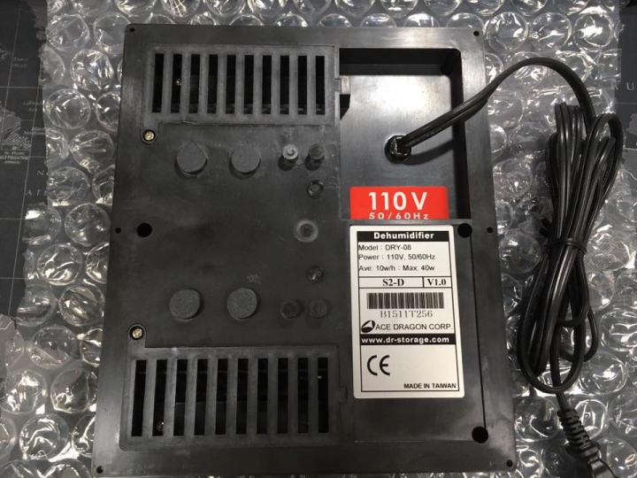 鞋櫃DIY變成防潮櫃