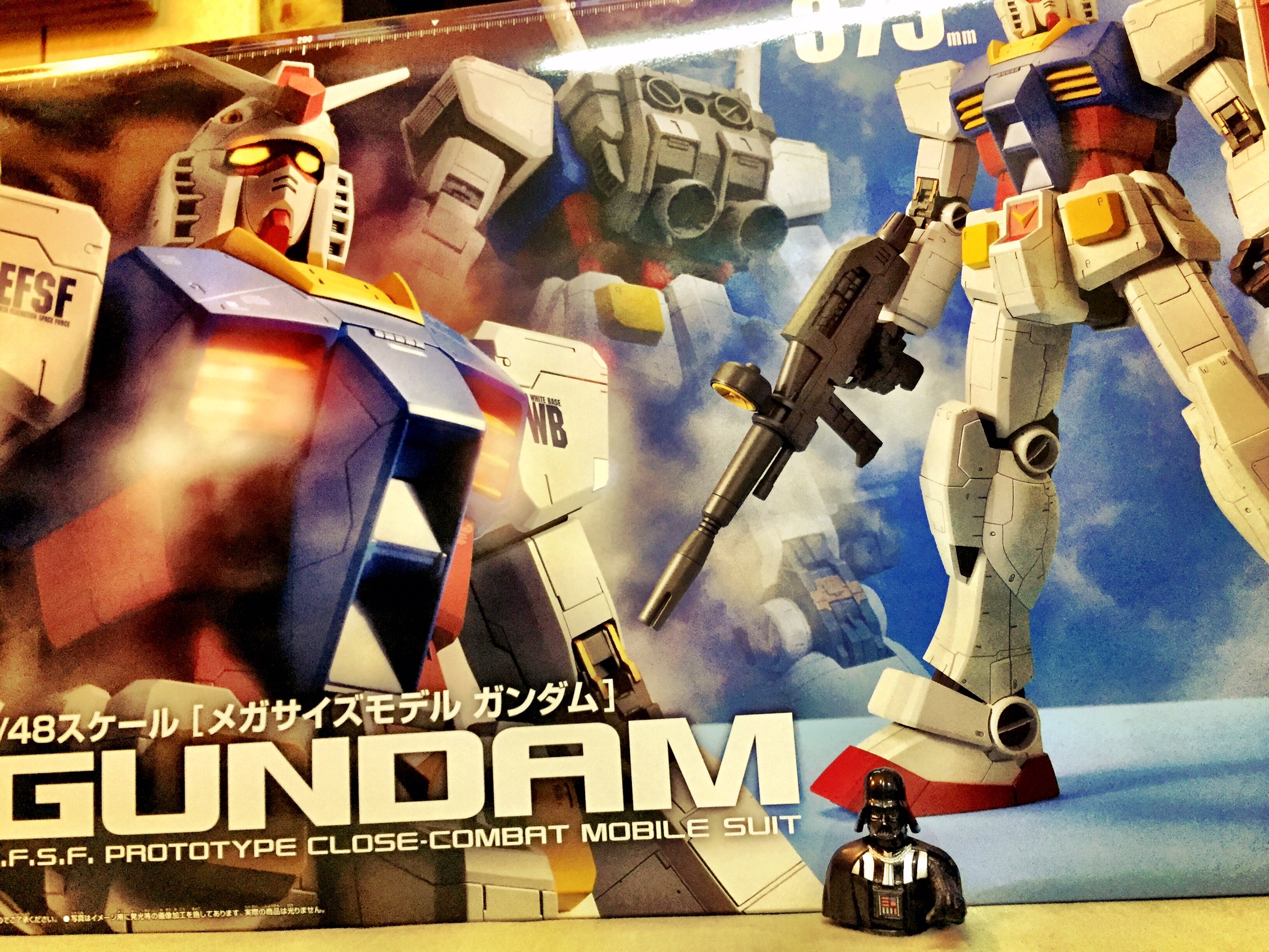 更新後的 1/48 高375mm的初代鋼彈 RX-78-2 Gundam BANDAI