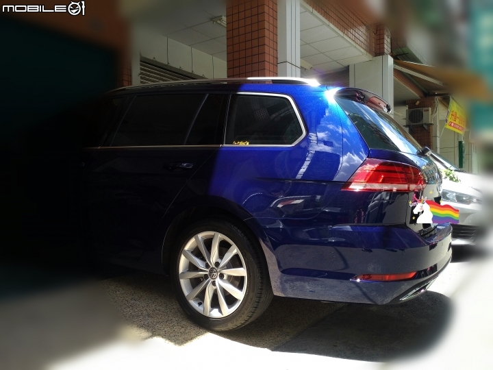 MK7.5 Golf Variant 280 TSI Highline金屬大西洋藍開箱