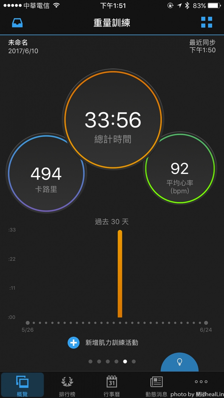 Garmin vivosmart3使用心得&小秘訣