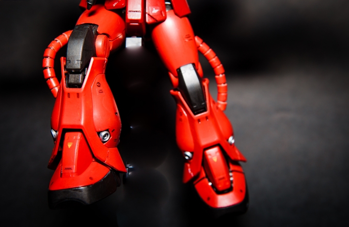 紅色彗星,夏亞出動場景,薩克原型機 ZAKUII BANDAI MG 1/100