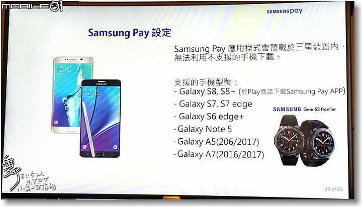 【比您想像更方便】SamsungPay~智慧.安全.隨時想Pay就Pay無所不Pay