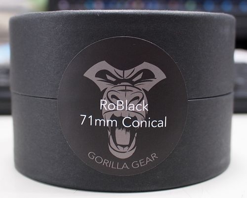 Gorilla Gear RoBlack 71mm Conical