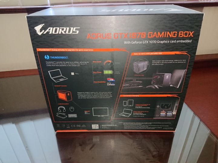 [開箱含拆解]外接顯卡AORUS GTX 1070 gaming box配Miix 720和Yoga 920(T303UA也通)