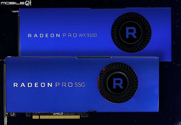 內建2TB NVMe SSD加速存取 AMD推出VEGA版 Radeon Pro SSG與WX9100繪圖卡
