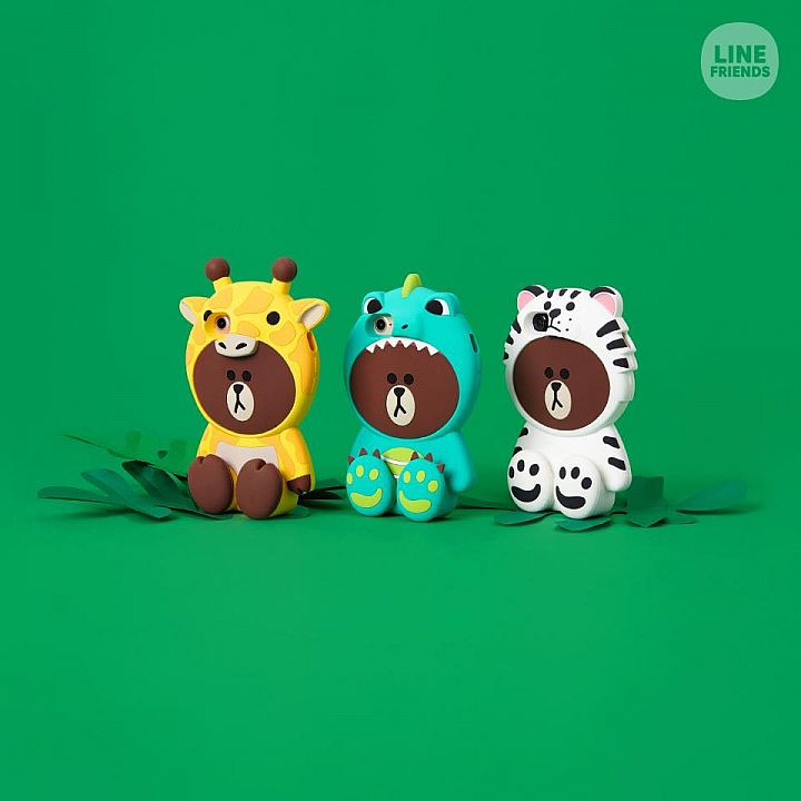 【可愛】恐龍熊大登陸台灣!LINE「JUNGLE BROWN 叢林熊大」系列在台灣上市