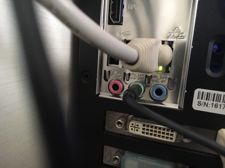 關於電腦接擴大機的疑問