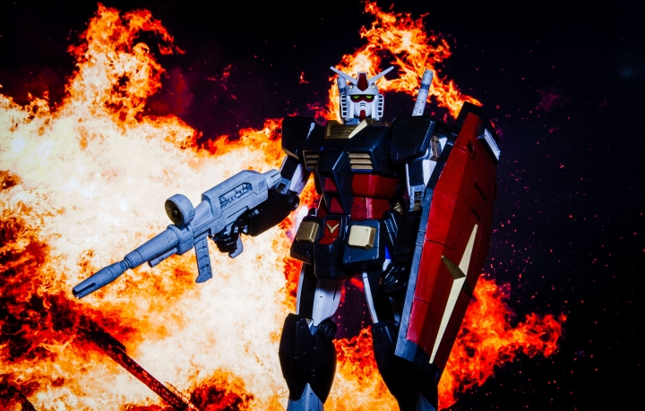 更新後的 1/48 高375mm的初代鋼彈 RX-78-2 Gundam BANDAI