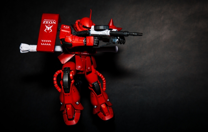 紅色彗星,夏亞出動場景,薩克原型機 ZAKUII BANDAI MG 1/100