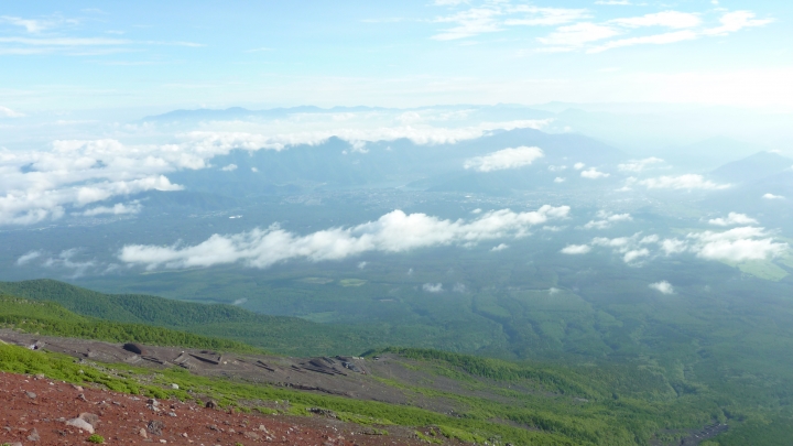 2017/07/11(二)-12(三) 登日本富士山 ( 3,776m )。
