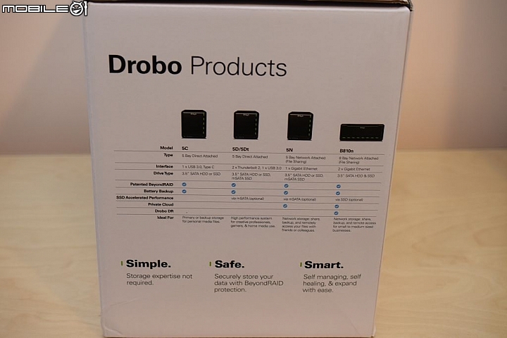 簡單易用,檔案資料保險箱 Drobo 5C DAS 開箱