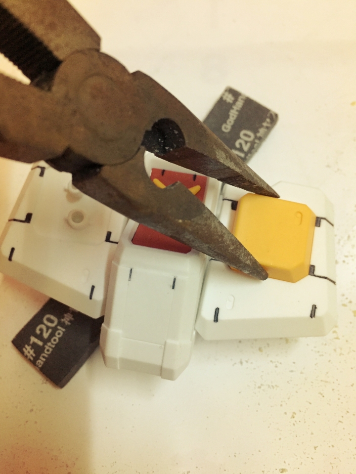更新後的 1/48 高375mm的初代鋼彈 RX-78-2 Gundam BANDAI