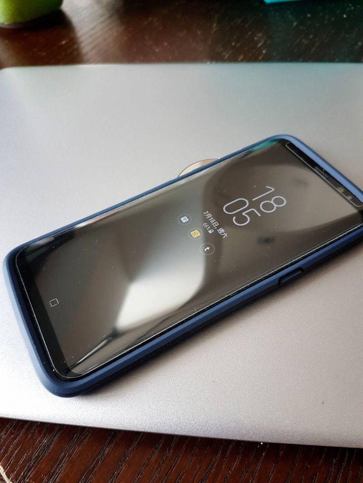 三星 s8 冰湖藍 + 犀牛盾 微開箱