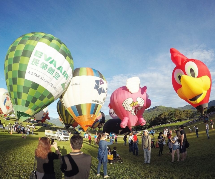 台東熱氣球嘉年華我們來啦~Taiwan Balloon Festival