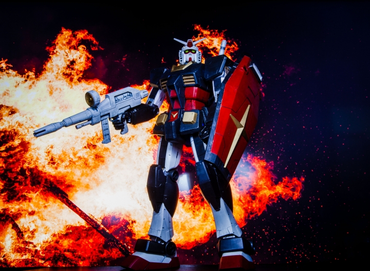更新後的 1/48 高375mm的初代鋼彈 RX-78-2 Gundam BANDAI