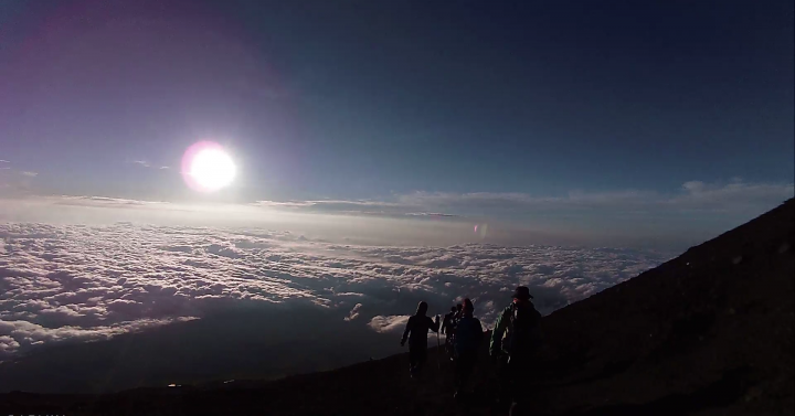 2017/07/11(二)-12(三) 登日本富士山 ( 3,776m )。