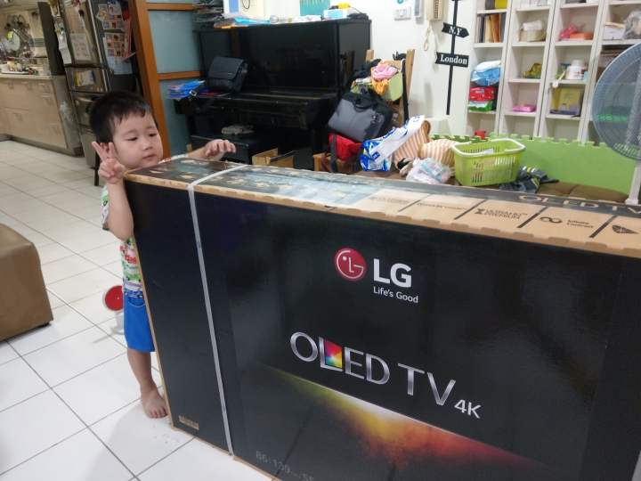 LG OLED 55B6T 簡單分享
