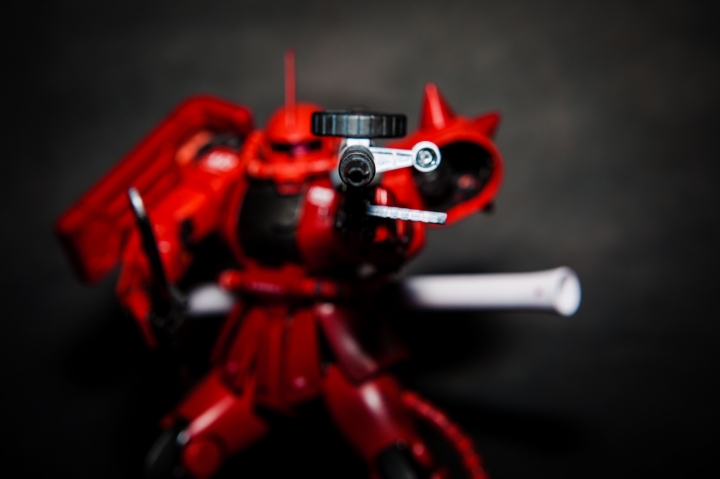 紅色彗星,夏亞出動場景,薩克原型機 ZAKUII BANDAI MG 1/100