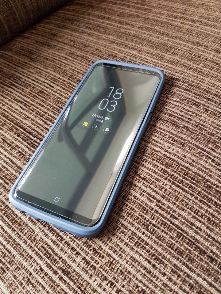 三星 s8 冰湖藍 + 犀牛盾 微開箱
